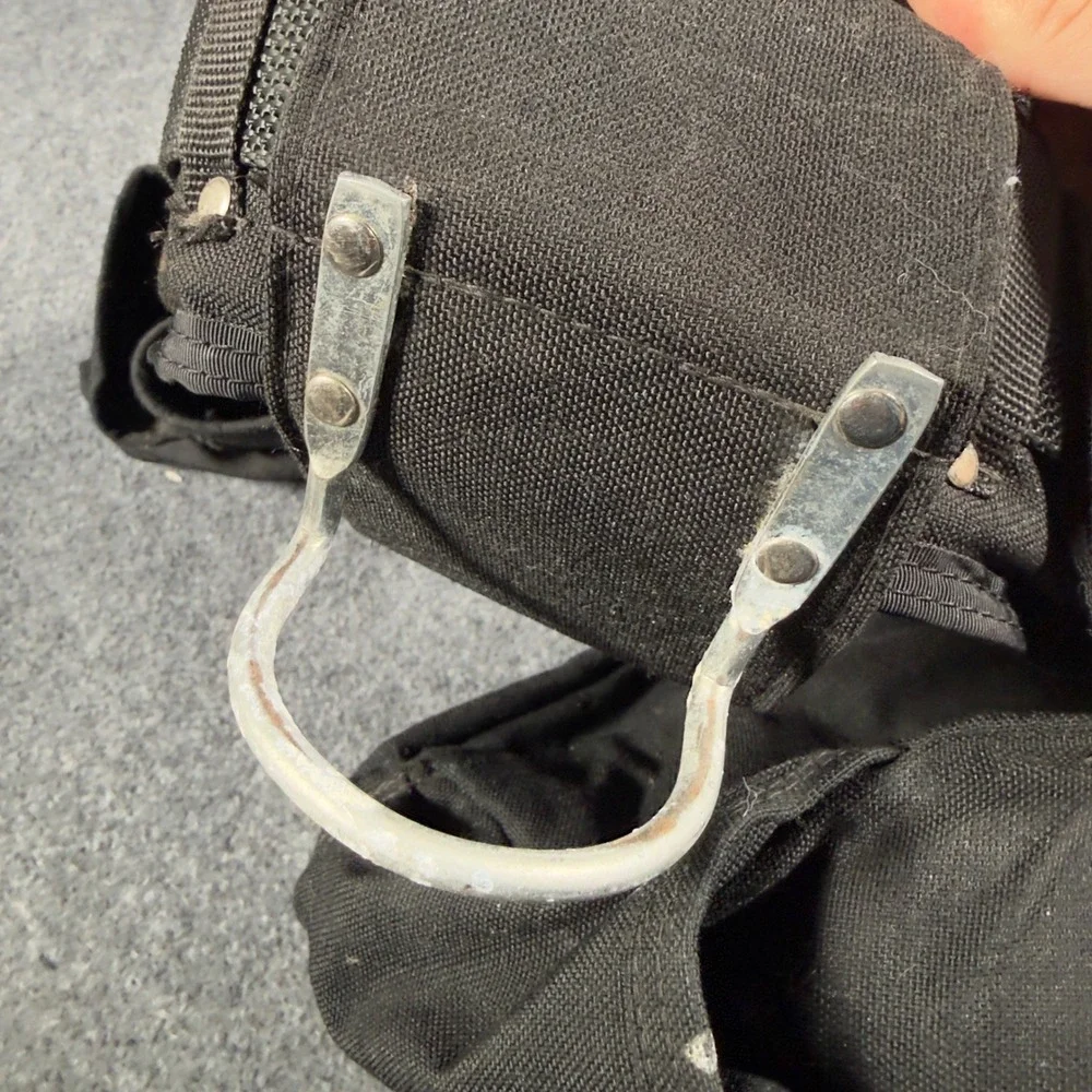 Boulder Bag Professional Electricians Tool Belt Pouches Medium Black USA Made
